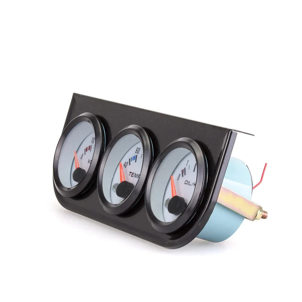 Kit Triple Jauge De Température D'huile, Jauge De Température D'eau