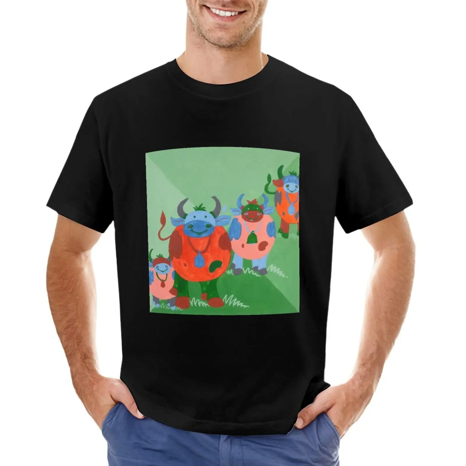 

Playing with colours T-Shirt anime clothes mens graphic t-shirts hip hop
