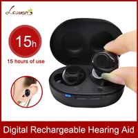 Hearing Aid Rechargeable Sound Amplifier For Seniors Noise Cancelling Micro Wireless Invisible Digital Hearing Aids For deafness 1