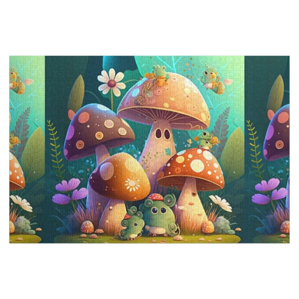 

Милые маленькие грибы, Детские грибы, магический декор для детской комнаты, Детские постеры для душа, наклейки, милая головоломка