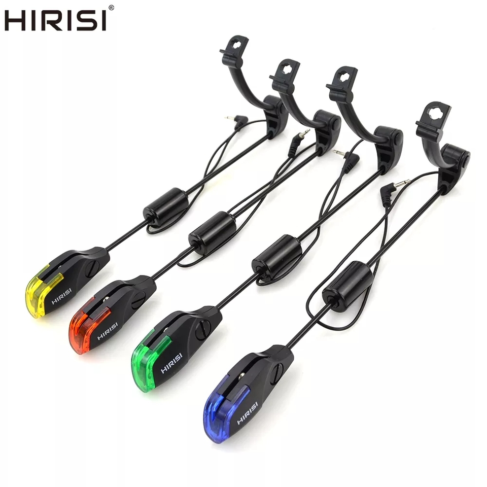 Carp Fishing Alarm Swingers LED Light Indicator Removable Base Seat for Fishing Alarms Bite Indicator B2011