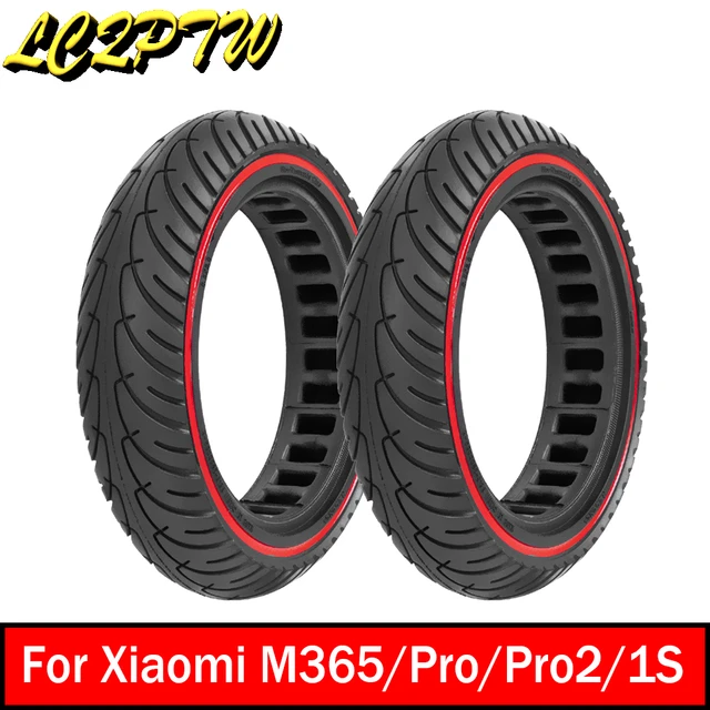 8.5x2.0 Front Rear Solid Tire For Electric Scooter Xiaomi M365 1S Pro 2  Honeycomb Shock-absorbing 8.5 Inch Repair Wheel Tyres - AliExpress