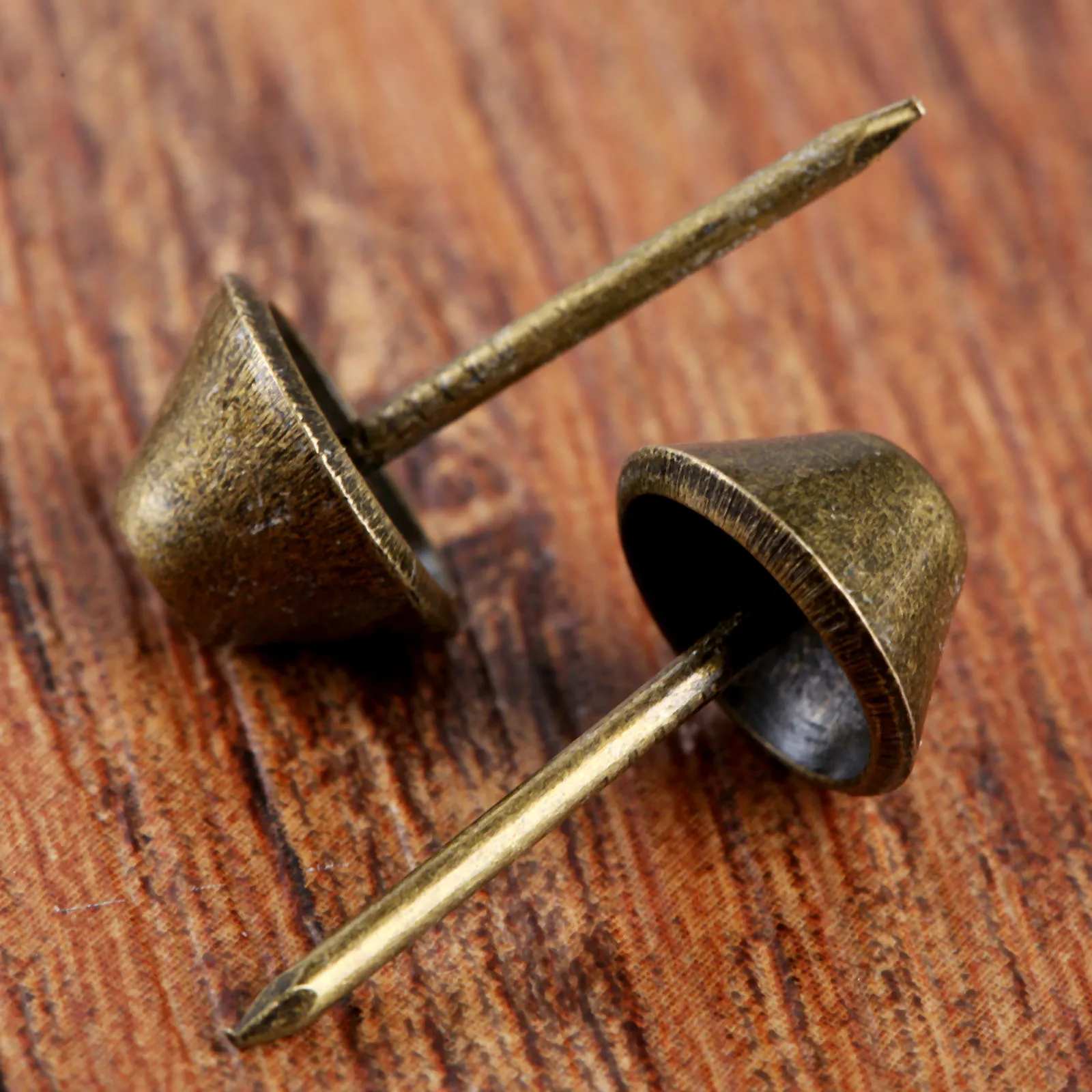 Upholstery Nail 50pcs 11*17mm Antique Bronze Flat Upholstery Nails Sofa Studs Pins Tacks Jewelry Box Basket Furniture Hardware