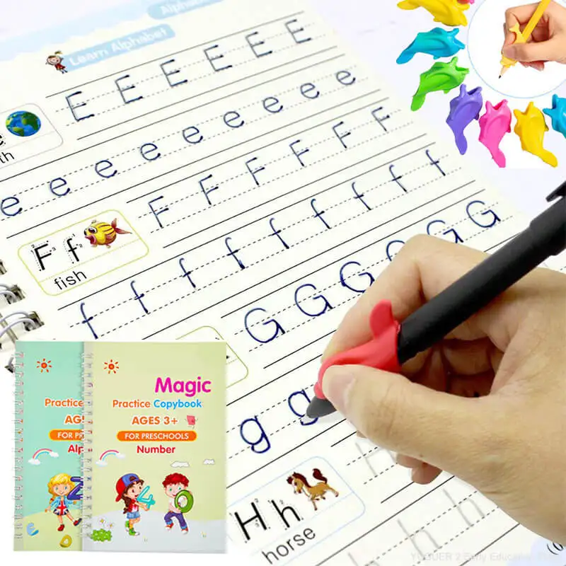 Alphabet + Number + Math Book – The Groovd