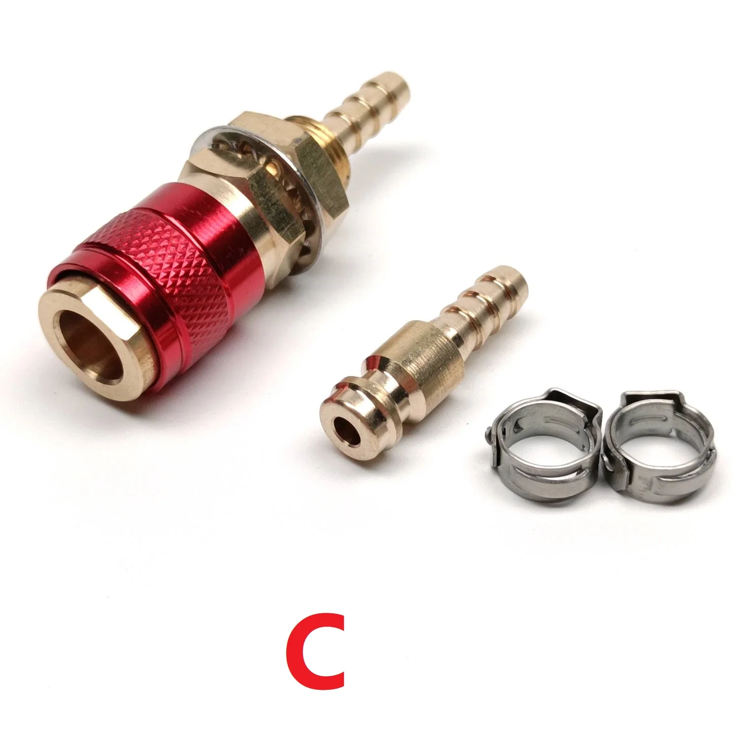 Fit ID 5mm OD 8mm Hose Pipe Male Female Water Cooled Gas Adapter Quick Connector 501D WP-18 TIG MIG Welder Welding Torch Plug welding torch,welding cable connector