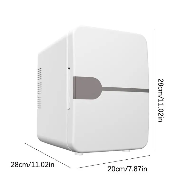 Camping Refrigerator Mini 6L Dual-Use Car Refrigerator 12V DC 220V Ac Electric Auto Freezer Car Accessories For Traveling Camping