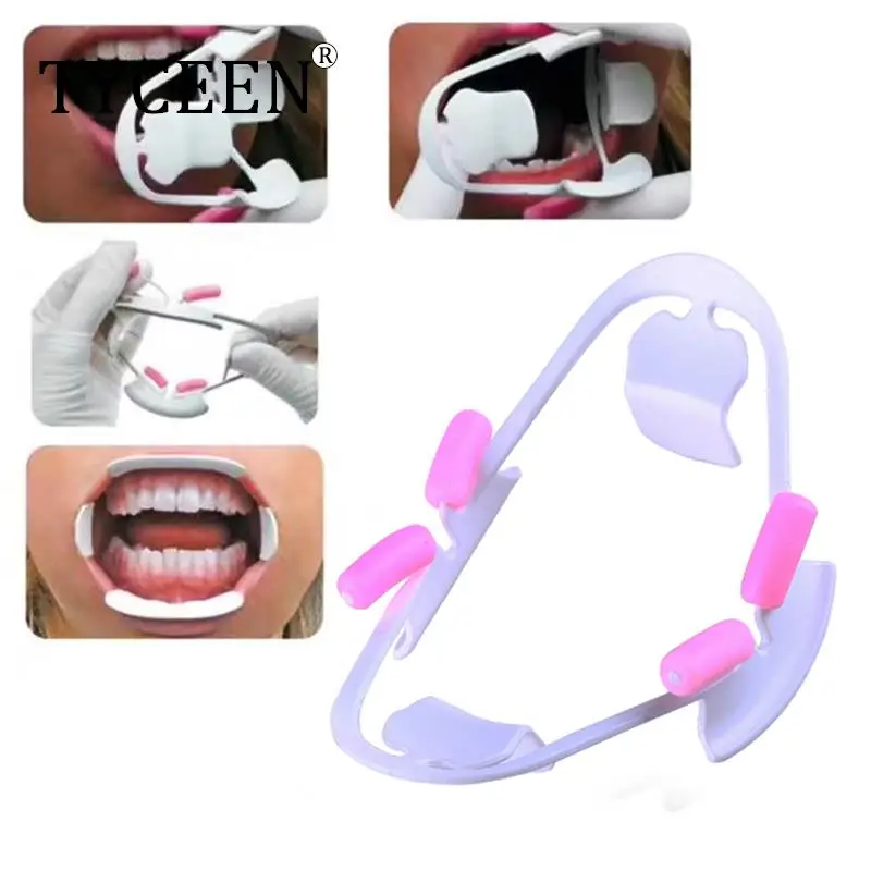 

3D Oral Dental Mouth Opener Intraoral Cheek Lip Retractor Prop Orthodontic Tool Fit for Adult and Child 3D mouthpiece supporte