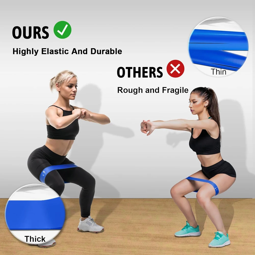 Resistance Bands Yoga Elastic Exercise Bands Gym Pilates Equipment Elastic Bodybuilding Exercise Equipment  Fitness equipment 5