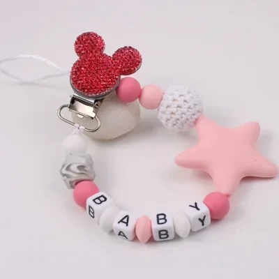 custom pacifier clip