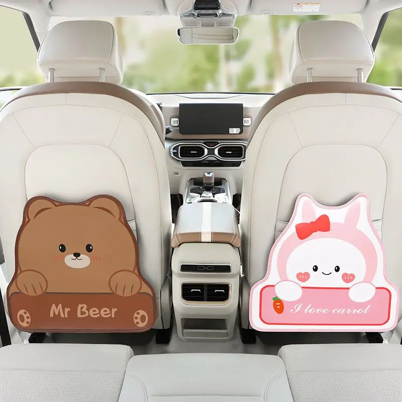 Car Seat Anti-kick Pad Anti-wear Anti-dirty for Children's Rear