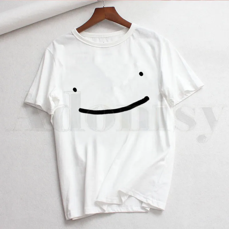 

Dream Smp Aesthetic Kawaii Game Graphic Short Sleeve Female Tops Tees Harajuku VintageT Shirts Women's T-shirt