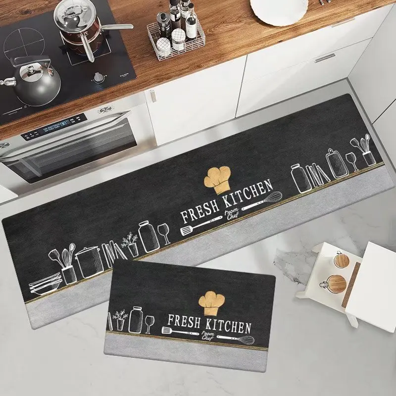 Kitchen Floor Mat Cover Mat Toilet Door Mat Kitchen Mat Simple Modern