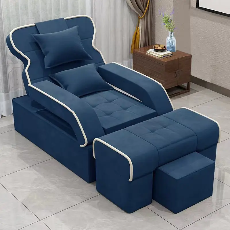 Luxury Adjust Pedicure Chair Detailing Comfort No Plumbing Spa Pedicure Chair Sleep Station Silla Podologica Salon Furniture CC