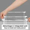 Acrylic Display Rack Transparent Height Increase Shoe Ornament Storage Rack Figurine Display Multifunctional Storage Holders 4