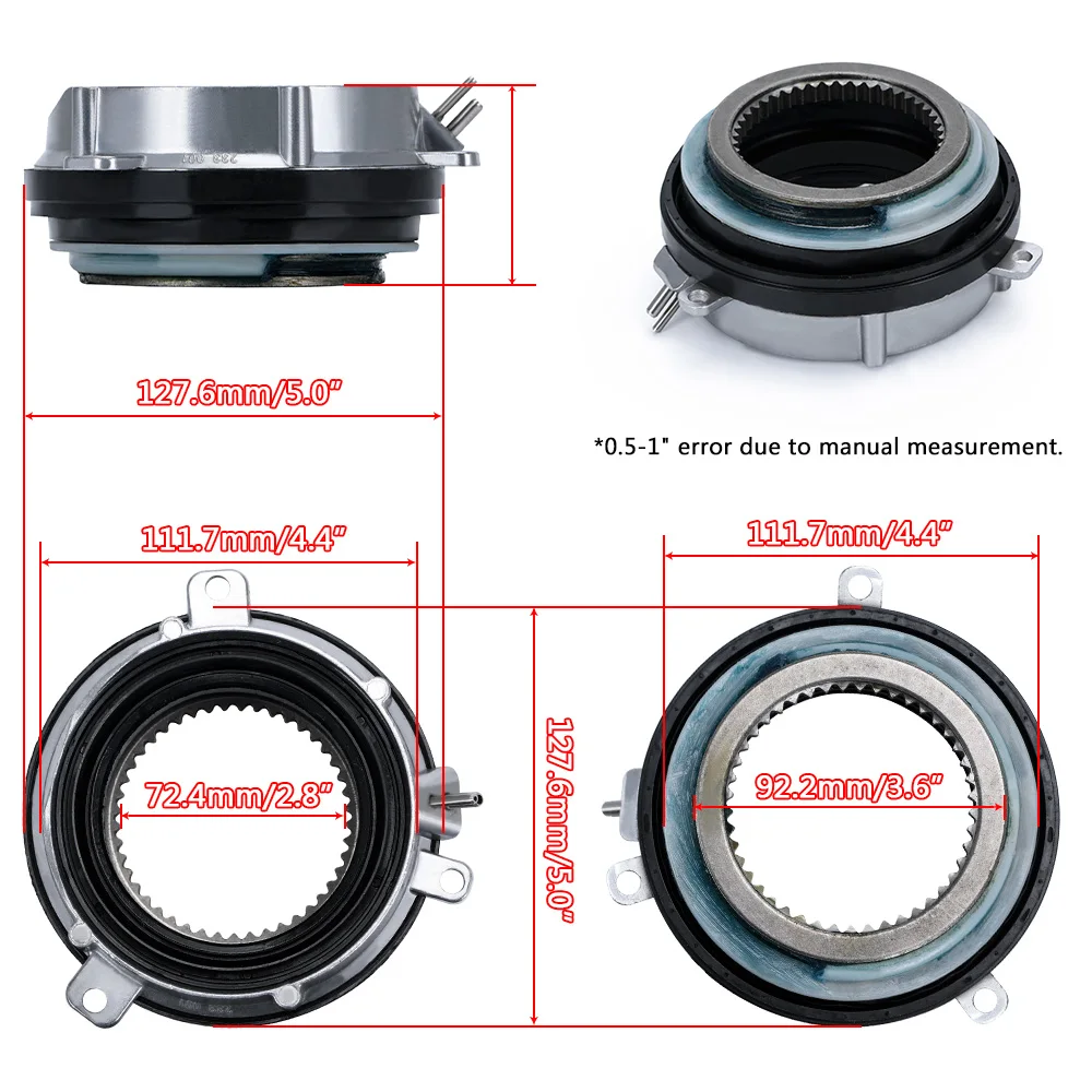 NMN 4-Wheel Drive 4x4 4WD Auto Locking Hub Axle Nicaragua