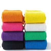 Children Fashion Mid Calf Long Socks Boys Girls Spring Autumn Striped Socks Baby Kids School Student Uniform Socks Sport Clothes 6