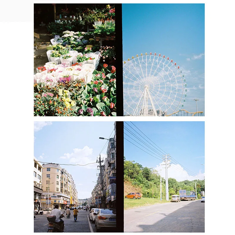 Reusable Film Camera with Flash Light for Photography