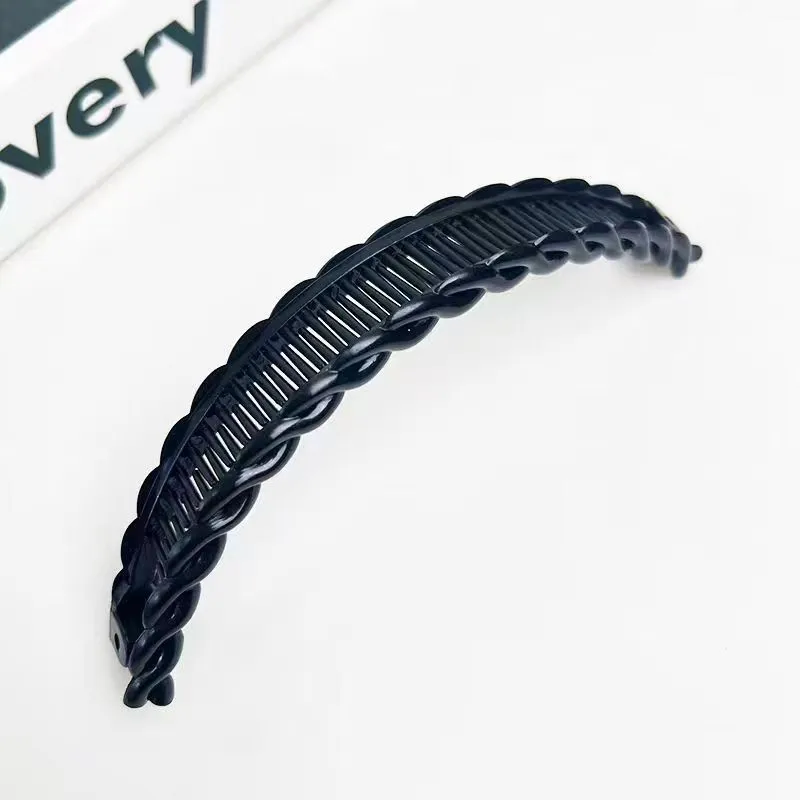 Hair clips hair accessories Women Banana Hair Clip Vintage Wave Comb Hairpin Hair Braids Style Tool for Girls