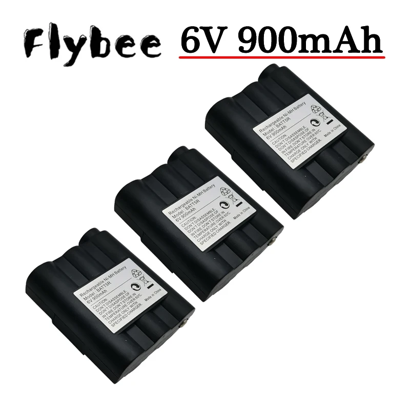 6V 900Mah Batt5R Avp7Gxt Walkie-Talkie Battery For Midland G7 G8 Pro Gxt400 Gxt444 Gxt450 Gxt500 Gxt600 Gxt850 Gxt860 Gxt900