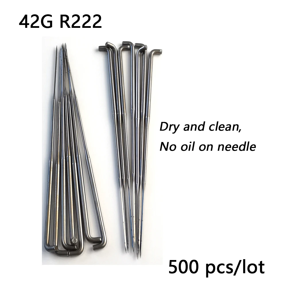 42 Gauge Triangular Needle Supper Fine Triangle Felting Needle 500pcs/lot felting needles For Doll Mohair Rooting