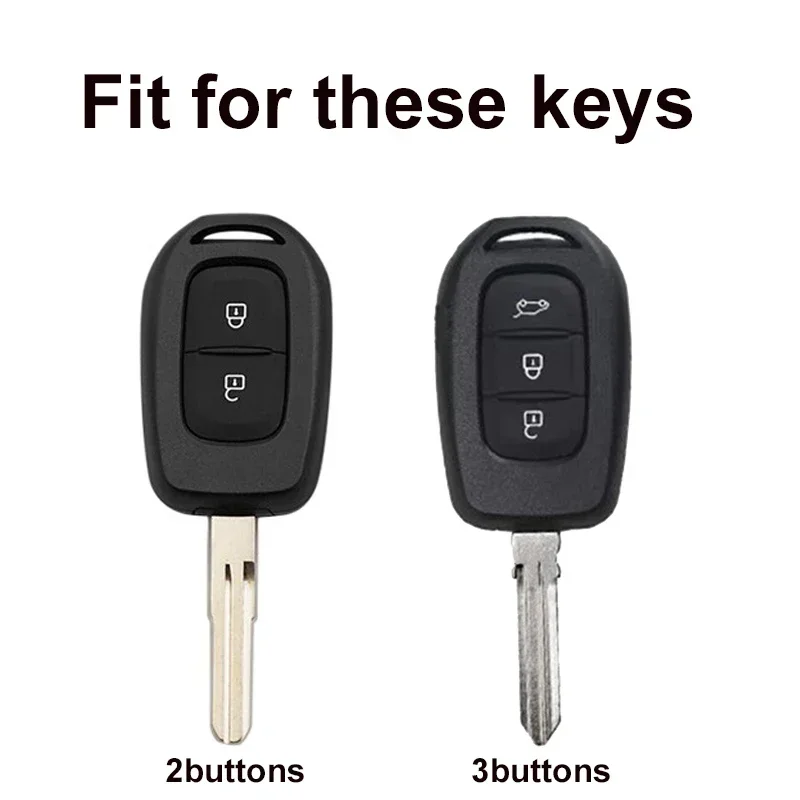 TPU Shell Fob For Renault Kwid Traffic Symbol For Dacia Sandero Logan Duster Car Remote Key Cover Case Key Protector Holder