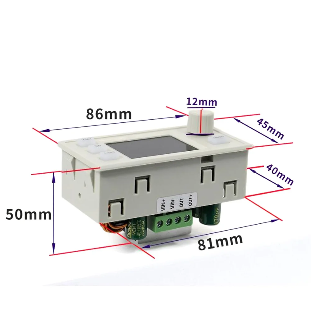 SK60X CNC DC 스텝 업 부스트 스텝다운 컨버터 가변 전압 전류 레귤레이터 정전력 공급 장치 태양광 충전 모듈 ?