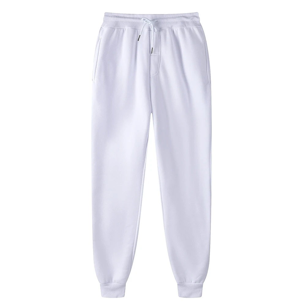Baggy Fleece Joggers Pants Unisex Active Wear Men Trackpants Casual Trousers Wholesale Plain Purple Pants For Men Pantalon Homme 3