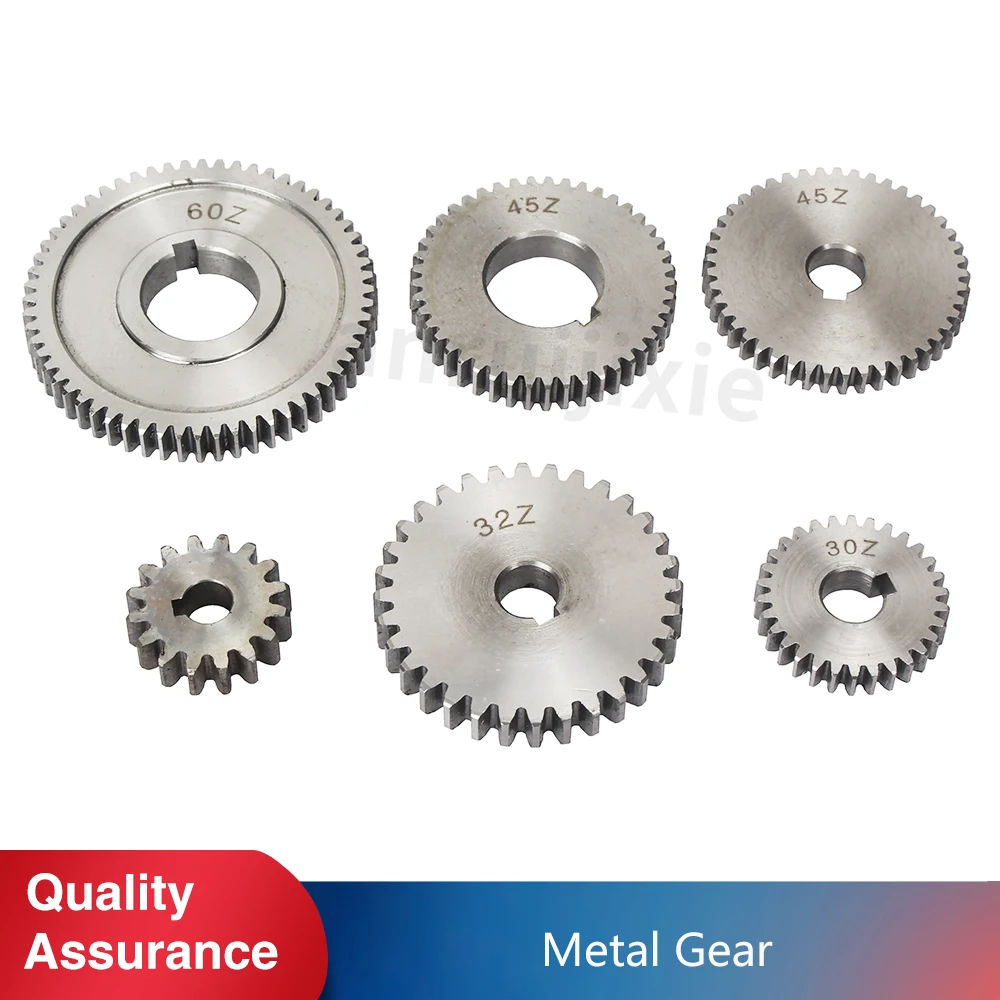 Mudar Engrenagem Conjunto Sieg x1 & Sx1 & Jet Jmd1 & Sogi S1-16 Compact & Clarke Cmd10 Torno Engrenagem de Troca de Metal Peças