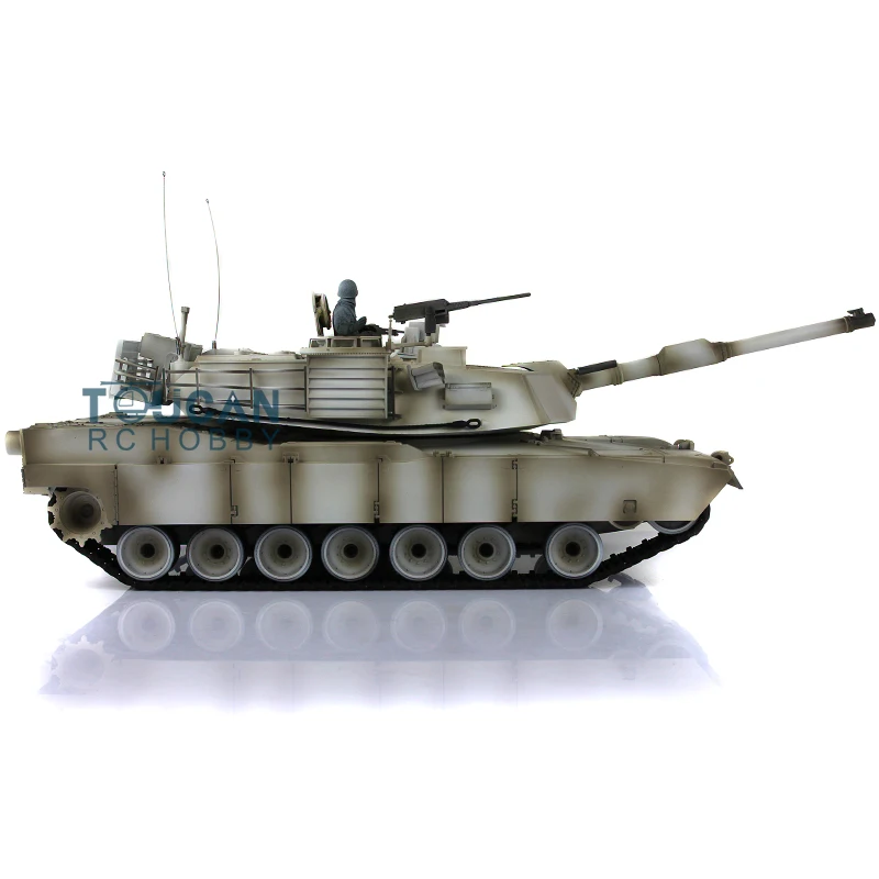 HENG LONG 1/16 FPV 7.0 Plastic Abrams 3918 RC Tank Steel Gearbox Barrel Recoil Army Toys BB Shooting Infrared Battel TH17829 4