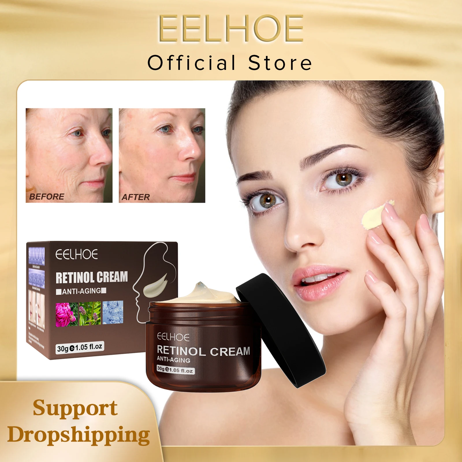 AntiAgingFacialCreamRetinolOriginalRemoveWrinklesLifting