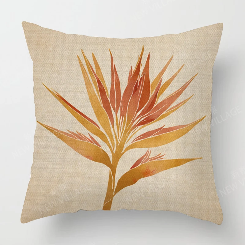 Abstract Linen Pillow Covers 3