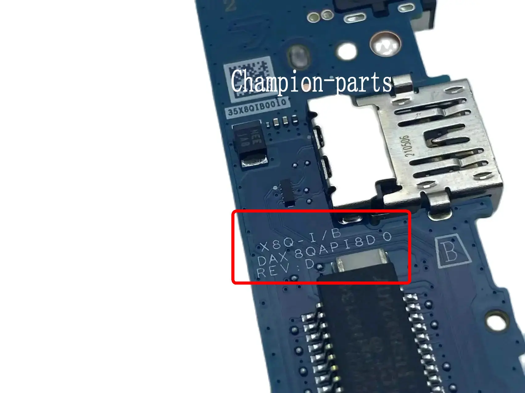 Gabinete para Placa Usb Portátil Marca Original Mllse Apto para hp 440 450 g8 Zhan 66 14 g4 Dax8qapi8d0 Dax8qpi18c0 Da0x8qpi8e0 - Imagem 4