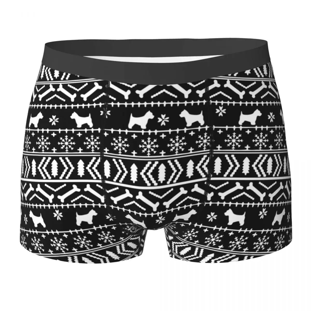 

Men West Highland Terrier Westie Boxer Shorts Panties Soft Underwear Dog Homme Funny Plus Size Underpants