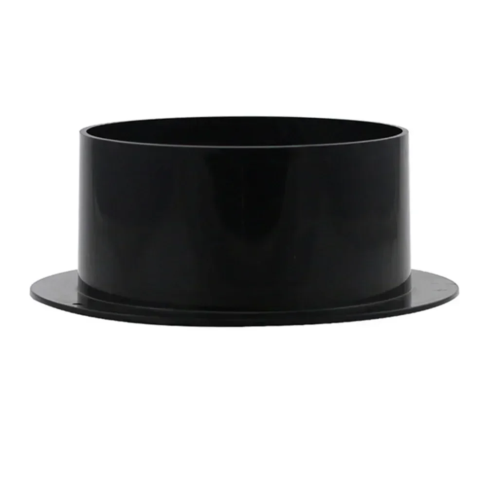 100/125/150mm Straight Pipe Flange Connector Ventilation Ducting Exhaust Pipe Connectors Air Outlet Exhaust Outlet Connector