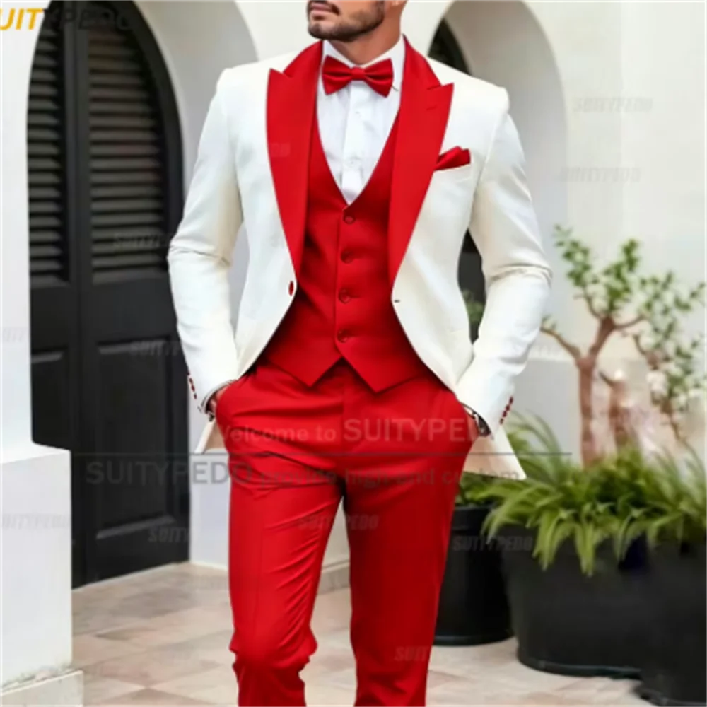 Albert | Men’s Suit Formal Three Piece Set with Waistcoat and Blazer main image 0