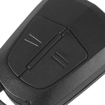 portachiavi di ricambio per telecomando per Opel - KEYYOU portachiavi di ricambio per telecomando per auto Shell Fob per Vauxhall Opel Corsa Agila