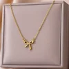 Collier géométrique en acier inoxydable pour femmes, pendentif tournesol, chaîne de clavicule, accessoires de bijoux esthétiques