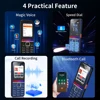 SERVO 2175 2G GSM Button Mobile Phone Dual Flashlight 3 SIM Card Loud Speaker Bluetooth Dial Music Player MP3 Feature Telephone 6