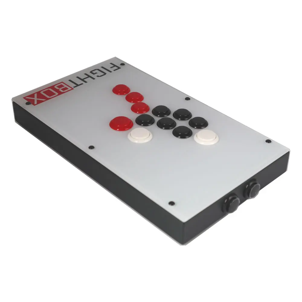 FightBox F1-6GAWD 모든 단추 레버리스 아케이드 게임 컨트롤러, PC, PS, XBOX, 스위치용