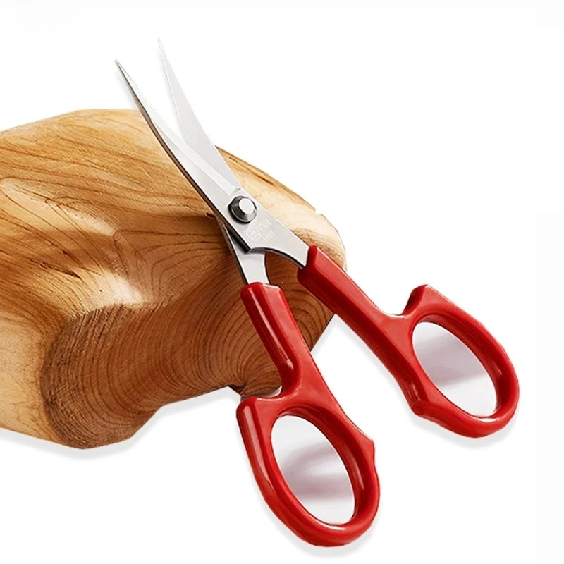 Bent Head Embroidery Scissors Needlework Cutting Sewing Fabric Cross Stitch Tailor's Scissor Sewing Tool Cuts Craft DIY 5.5
