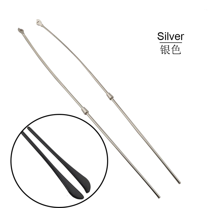 Aste Per Occhiali Di Ricambio - Nero, Universali, In Metallo, Con Viti E Rondelle, Per Montature - Foto 11