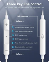 Original Wired Earphones For iPhone 17/16/15/14/13/12/11 Pro Max 7/8Plus XR iPad In-Ear Earbuds Lightning USB-C 3.5mm Earphone - Image 2