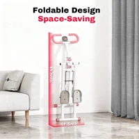 Pink Stair Climber Folding Cardio Exercise Stepper Stairmaster For Home Gym 4