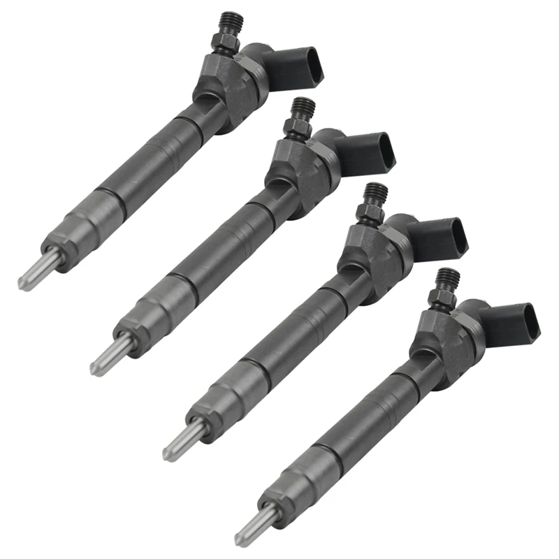 4Pcs A6110701687 Diesel Common Rail Fuel Injector 0445110190 For