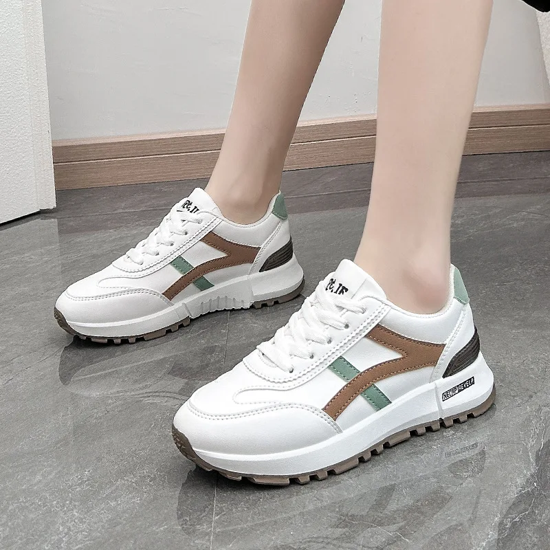 Little White Shoes Women's 2023 Autumn and Winter Fleece Student  Version Casual Platform Fashion Board Shoes  Sneakers Women