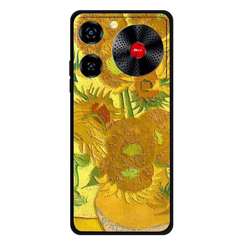 Floral 3D Embossed Shockproof Silicone Soft Phone Case – 6.6 Premium Back Cover