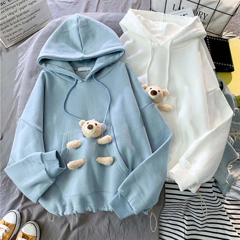 Kawaii Bear Hoodie 9