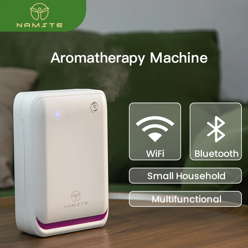 Namste-máquina Multifuncional de Aromaterapia Bluetooth Difusor Doméstico Portátil Pequeno Material pp Durável Wifi 500m ³ 260ml