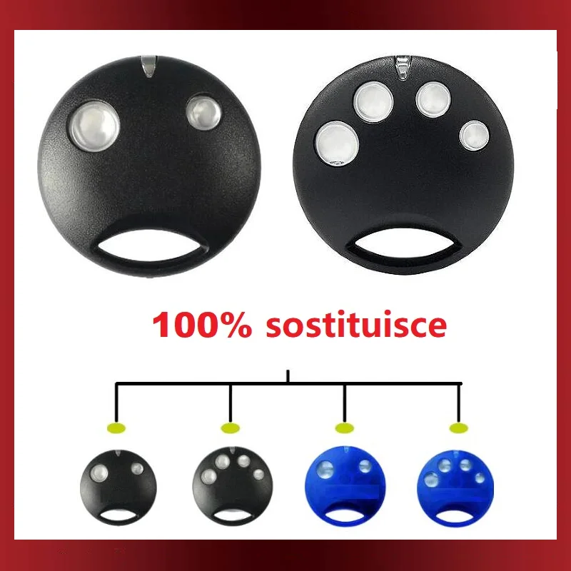 Compatible with Nice SMILO SM2 SMILO SM4 Garage Door Remote Control SMXIS SMX2 OXI OX2 SMXI SMX2R 433.92MHz Rolling Code Gate 6