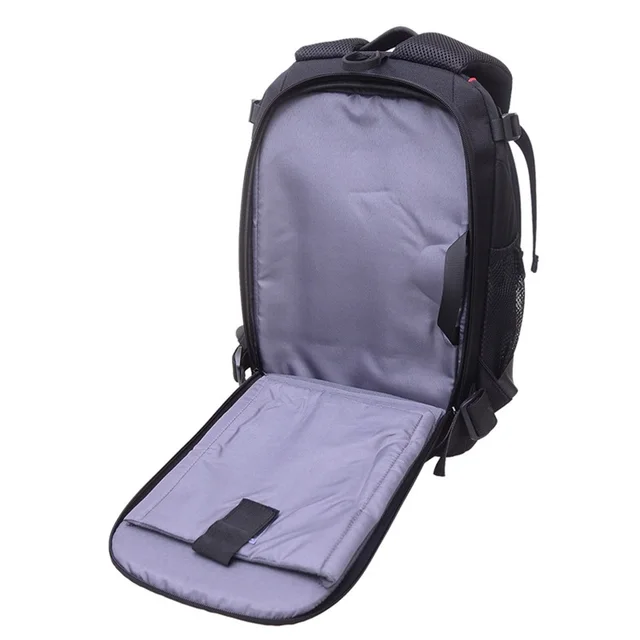  Dec-Mec Mochila para cámara, bolsa de fotografía profesional  grande, con compartimento para laptop de 16 pulgadas, mochila impermeable  para cámara DSLR, Gris, Al aire libre, fotografía, mochila para cámara,  viajes 